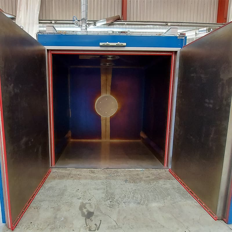 8x8x10 Powder Coating Oven